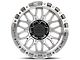 Lock Off-Road Combat Machining with Clear Coat 6-Lug Wheel; 17x9; -12mm Offset (99-06 Sierra 1500)