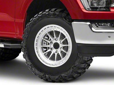 Lock Off-Road Baja Machining with Clear Coat 6-Lug Wheel; 17x9; 0mm Offset (21-25 F-150)