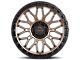 Lock Off-Road Combat Matte Bronze with Matte Black Ring 6-Lug Wheel; 20x9; 0mm Offset (19-24 RAM 1500)