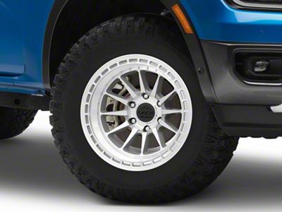 Lock Off-Road Baja Machining with Clear Coat 6-Lug Wheel; 17x9; 0mm Offset (24-25 Ranger)