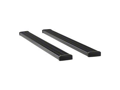 Grip Step 7-Inch Wheel-to-Wheel Running Boards; Rocker Mount; Textured Black (14-18 Silverado 1500 Crew Cab)