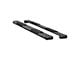 O-Mega II 6-Inch Oval Side Step Bars; Rocker Mount; Textured Black (07-13 Silverado 1500 Crew Cab)