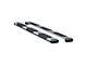 O-Mega II 6-Inch Wheel-to-Wheel Oval Side Step Bars; Body Mount; Silver (02-08 RAM 1500 Quad Cab)