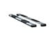 O-Mega II 6-Inch Wheel-to-Wheel Oval Side Step Bars; Rocker Mount; Silver (07-13 Silverado 1500 Regular Cab)