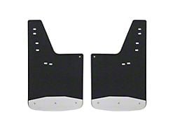 Textured Rubber Mud Guards; Front or Rear; 12-Inch x 20-Inch (11-16 F-250 Super Duty)