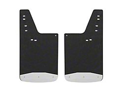 Textured Rubber Mud Guards; Front or Rear; 12-Inch x 23-Inch (11-16 F-250 Super Duty)