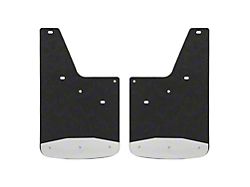 Textured Rubber Mud Guards; Front or Rear; 12-Inch x 20-Inch (07-13 Silverado 1500)