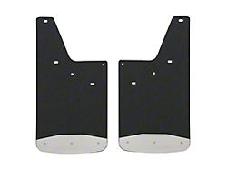 Textured Rubber Mud Guards; Front or Rear; 12-Inch x 23-Inch (07-13 Silverado 1500)