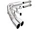 Magnaflow Street Series Dual Exhaust System with Polished Tips; Middle Side Exit (15-24 3.5L EcoBoost F-150, Excluding Raptor, Tremor & 19-20 Limited)