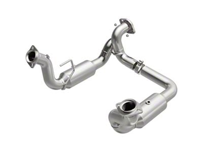 Magnaflow Direct-Fit Catted Y-Pipe; OEM Grade (20-22 7.3L F-250 Super Duty)