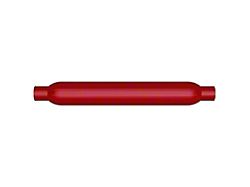 Magnaflow Glasspack Performance Center/Center Straight Red Muffler; 2-Inch (Universal; Some Adaptation May Be Required)