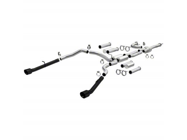 Magnaflow xMOD Series Dual Exhaust System with Black Tips; Rear Exit (21-24 RAM 1500 TRX)