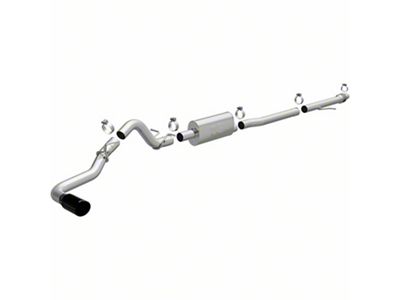 Magnaflow SPEQ Series Single Exhaust System with Black Chrome Tip; Side Exit (24-25 Ranger, Excluding Raptor)