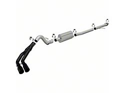 Magnaflow SPEQ Series Single Exhaust System with Black Tips; Side Exit (24-25 Ranger, Excluding Raptor)