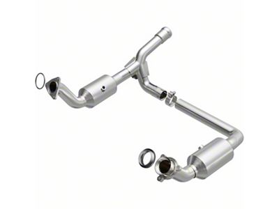 Magnaflow Direct-Fit Catted Y-Pipe; OEM Grade (19-20 4.3L, 5.3L Silverado 1500)