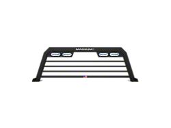 Magnum High Pro Headache Rack with Lights; Matte Black (10-18 RAM 3500 w/o RAM Box)