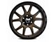 Mamba Offroad Wheels Type M27 Matte Bronze with Black Lip 6-Lug Wheel; 20x9; -12mm Offset (07-13 Sierra 1500)