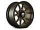 Mamba Offroad Wheels Type M27 Matte Bronze with Black Lip 6-Lug Wheel; 20x9; -12mm Offset (07-13 Sierra 1500)