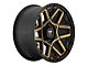 Mamba Offroad Wheels Type M23 Matte Black with Bronze Face 5-Lug Wheel; 17x9; 12mm Offset (09-18 RAM 1500)