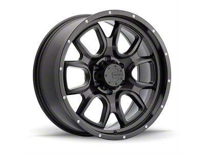 Mamba Offroad Wheels Type M19 Matte Black 8-Lug Wheel; 20x9; 19mm Offset (03-09 RAM 3500 SRW)