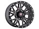 Mamba Offroad Wheels M25 Matte Grey with Black Lip Edge 6-Lug Wheel; 18x9; 12mm Offset (04-08 F-150)