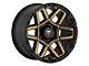 Mamba Offroad Wheels M23 Matte Black with Bronze Face 6-Lug Wheel; 20x9; -12mm Offset (07-13 Sierra 1500)