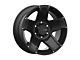 Mamba Offroad Wheels Type M13 Matte Black 6-Lug Wheel; 17x9; -12mm Offset (07-13 Sierra 1500)