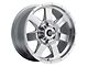 Mamba Offroad Wheels M14 Machined Face Silver 6-Lug Wheel; 20x9; 12mm Offset (07-13 Silverado 1500)