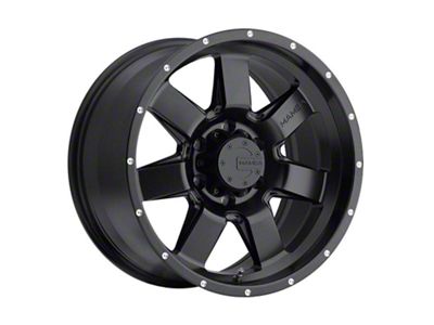 Mamba Offroad Wheels Type M14 Matte Black 6-Lug Wheel; 17x9; -12mm Offset (07-13 Silverado 1500)