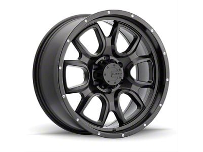 Mamba Offroad Wheels Type M19 Matte Black 8-Lug Wheel; 20x9; 19mm Offset (11-14 Silverado 2500 HD)