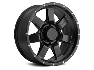 Mamba Offroad Wheels Type M14 Matte Black 6-Lug Wheel; 17x9; -12mm Offset (07-14 Tahoe)