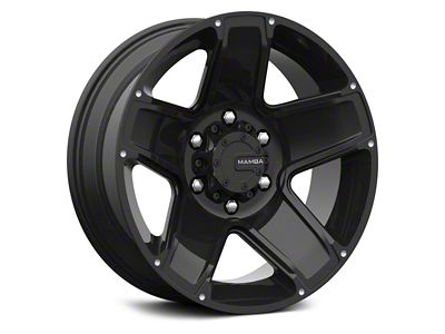 Mamba Offroad Wheels Type M13 Matte Black 6-Lug Wheel; 17x9; -12mm Offset (07-14 Yukon)