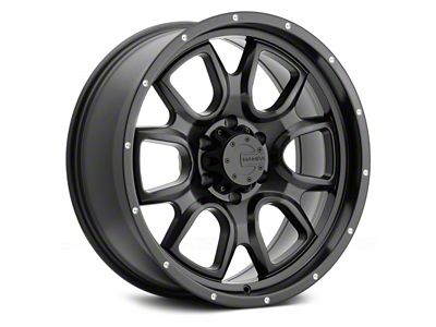 Mamba Offroad Wheels Type M19 Matte Black 6-Lug Wheel; 18x9; -12mm Offset (07-14 Yukon)