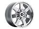 Mamba Offroad Wheels M14 Machined Face Silver 6-Lug Wheel; 20x9; 12mm Offset (15-20 Tahoe)