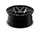 Mamba Offroad Wheels Type M23 Gloss Black Machined 6-Lug Wheel; 18x9; -12mm Offset (15-20 Yukon)