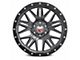 Mamba Offroad Wheels Type M25 Matte Gray with Black Lip 6-Lug Wheel; 17x9; -12mm Offset (15-20 Yukon)