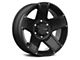 Mamba Offroad Wheels Type M13 Matte Black 6-Lug Wheel; 18x9; -12mm Offset (23-24 Canyon)