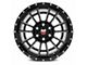 Mamba Offroad Wheels Type M22 Matte Black Machined 6-Lug Wheel; 20x9; 12mm Offset (23-24 Canyon)
