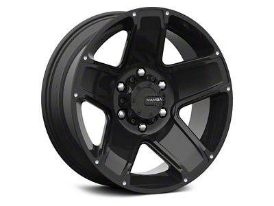 Mamba Offroad Wheels Type M13 Matte Black 6-Lug Wheel; 17x9; -12mm Offset (23-24 Colorado)