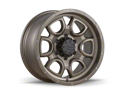 Mamba Offroad Wheels Type M19 Matte Bronze 6-Lug Wheel; 17x9; -12mm Offset (19-23 Ranger)