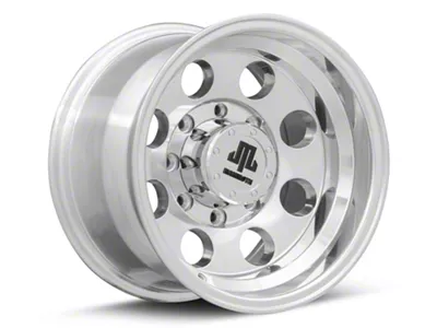 Mammoth 8 Aluminum Polished 8-Lug Wheel; 16x10; -24mm Offset (01-06 Sierra 2500 HD)