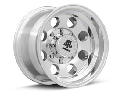 Mammoth 8 Aluminum Polished 8-Lug Wheel; 16x10; -24mm Offset (01-06 Sierra 3500 HD SRW)