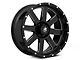 Mammoth Horde Beadlock Gloss Black Machined 6-Lug Wheel; 20x9; 0mm Offset (04-08 F-150)