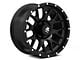 Mammoth Beadlock Mesh Matte Black 6-Lug Wheel; 17x9; 18mm Offset (04-08 F-150)