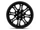 Mammoth Impulse Gloss Black Machined 6-Lug Wheel; 17x9; -12mm Offset (04-08 F-150)