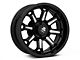 Mammoth Impulse Gloss Black Machined 6-Lug Wheel; 17x9; -12mm Offset (04-08 F-150)