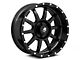 Mammoth SP12 6-Lug Wheel Satin Black; 20x9; -6mm Offset (04-08 F-150)