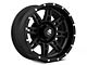 Mammoth Split-8 Beadlock Matte Black 6-Lug Wheel; 17x9; -6mm Offset (04-08 F-150)