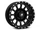 Mammoth 12-Hole Satin Black 6-Lug Wheel; 17x8.5; 0mm Offset (07-13 Sierra 1500)