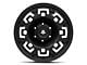 Mammoth Boss Satin Black Machined 6-Lug Wheel; 17x9; -6mm Offset (07-13 Sierra 1500)